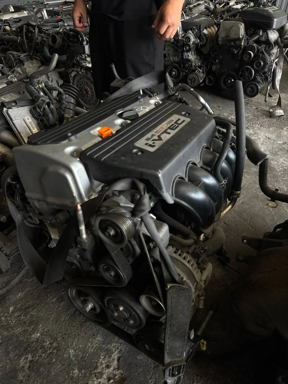 Двигатель Honda Odyssey RB4 K24A 2,4