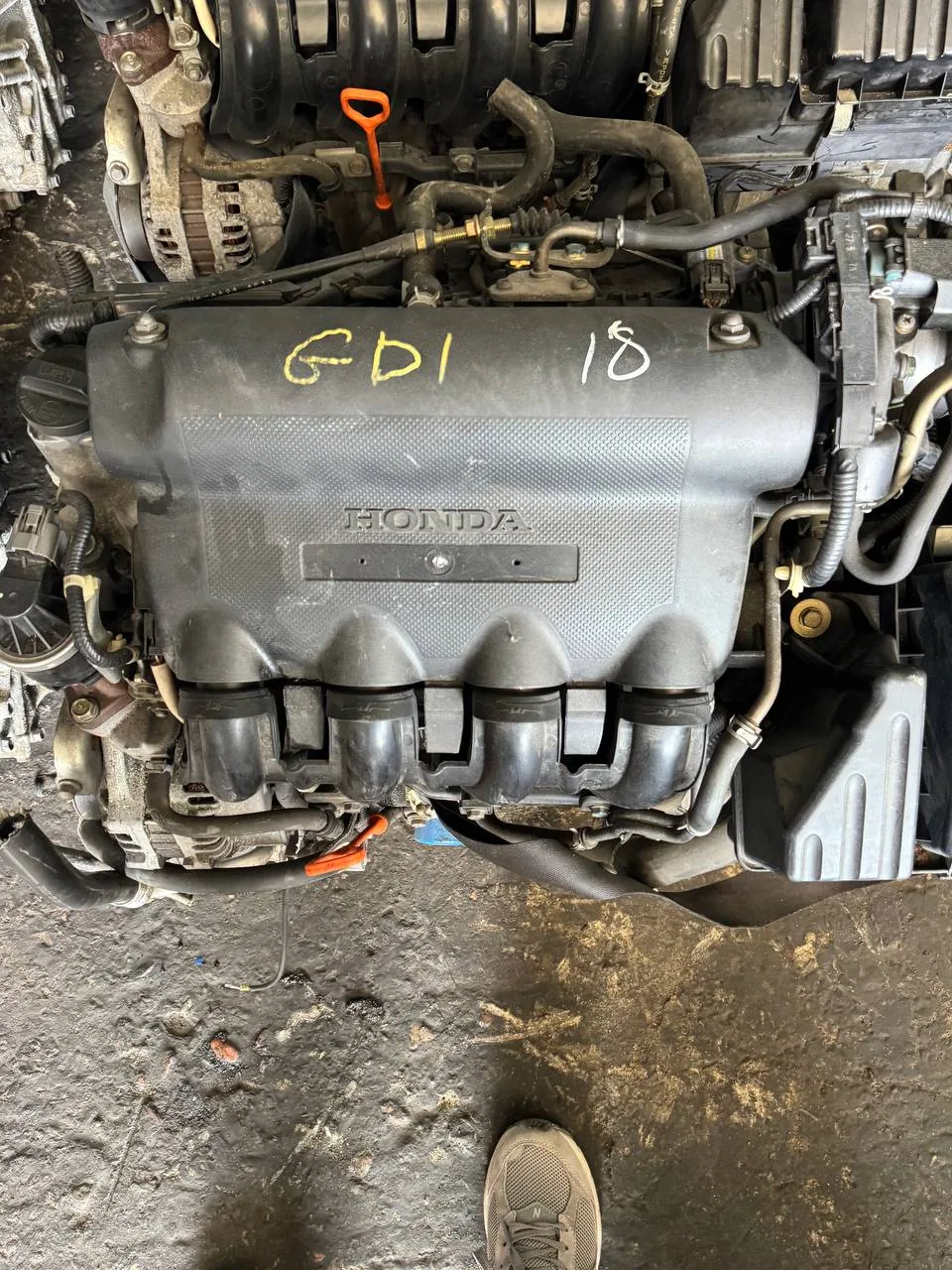 Двигатель Honda fit GD1 1,3  2002-2003