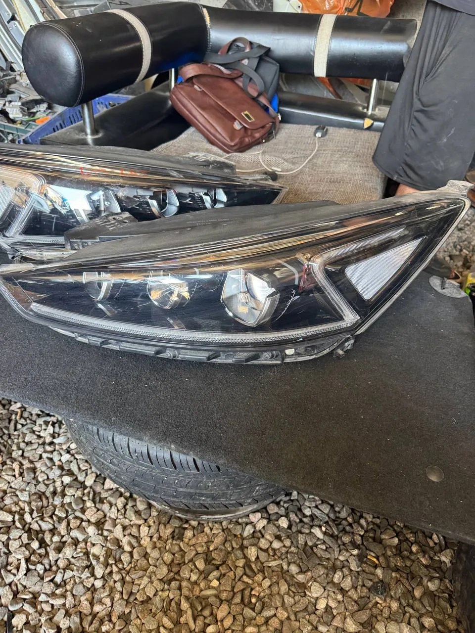 Kia K7 2017- 2019 г. Передняя фара 